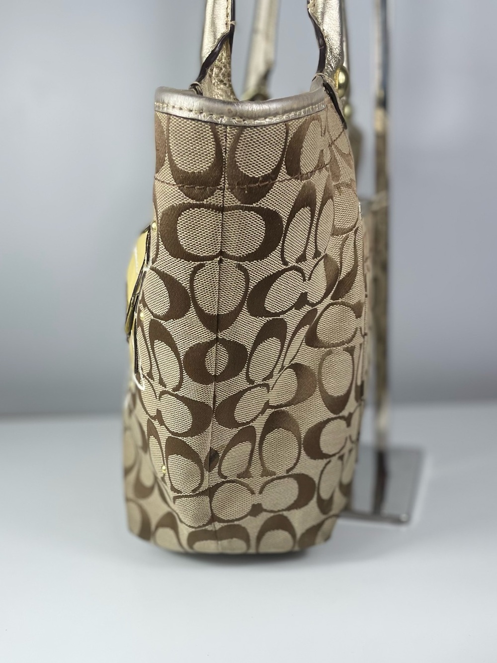Coach Y2K Signature Bleecker Floral Tote- COA - Picture 11 of 15